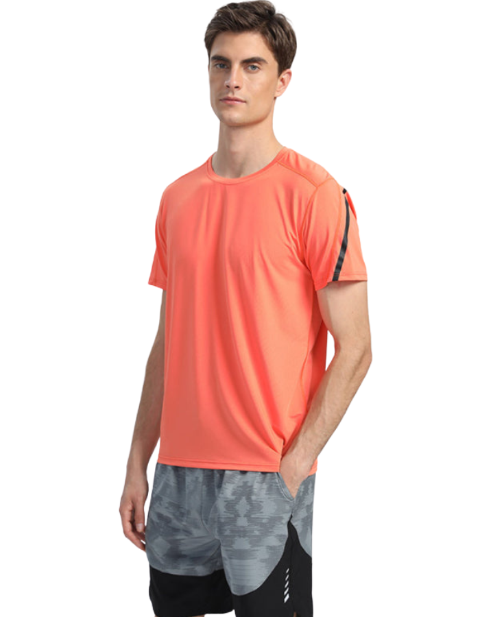 SHOPIQAT Men's Loose, Breathable and Quick-Drying Sports T-Shirt - Premium from shopiqat - Just $7.150! Shop now at shopiqat